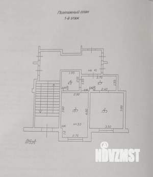 1-к квартира, вторичка, 37м2, 1/6 этаж