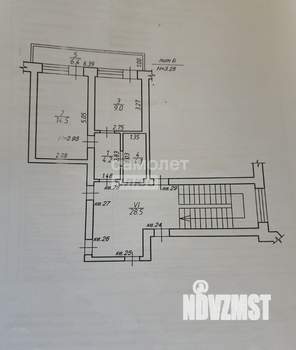 1-к квартира, вторичка, 37м2, 6/6 этаж
