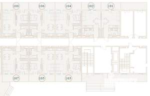 2-к квартира, вторичка, 53м2, 1/9 этаж