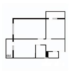 2-к квартира, вторичка, 64м2, 6/16 этаж