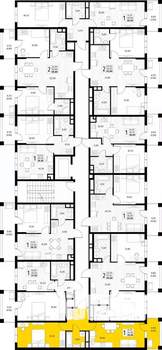 1-к квартира, вторичка, 42м2, 5/8 этаж