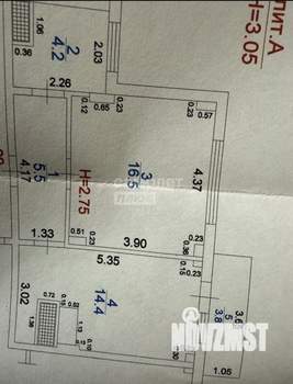 1-к квартира, вторичка, 47м2, 4/10 этаж