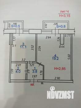 1-к квартира, вторичка, 39м2, 5/6 этаж