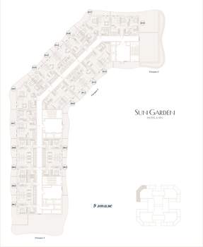 1-к квартира, вторичка, 25м2, 9/9 этаж