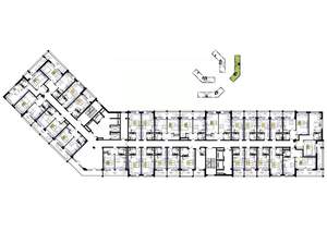 1-к квартира, вторичка, 24м2, 4/9 этаж