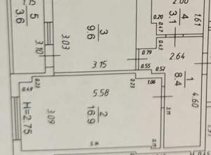1-к квартира, вторичка, 42м2, 5/10 этаж