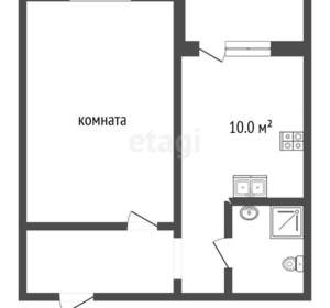 1-к квартира, вторичка, 36м2, 12/14 этаж