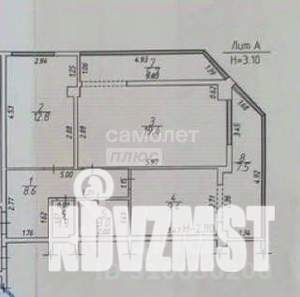 2-к квартира, вторичка, 68м2, 8/9 этаж