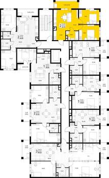 2-к квартира, вторичка, 53м2, 5/8 этаж