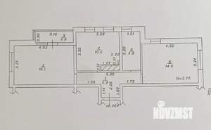 2-к квартира, вторичка, 53м2, 14/20 этаж