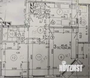3-к квартира, вторичка, 76м2, 4/10 этаж