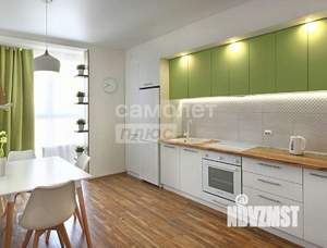 1-к квартира, вторичка, 43м2, 10/12 этаж