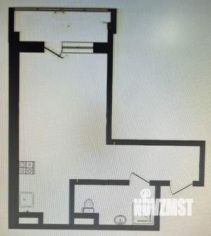 Студия квартира, вторичка, 27м2, 1/3 этаж