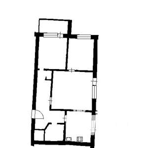 3-к квартира, вторичка, 73м2, 6/9 этаж