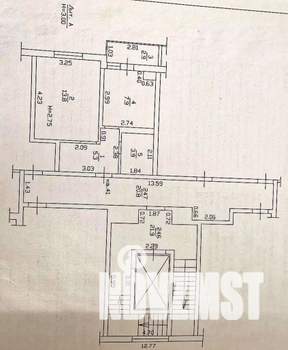 1-к квартира, вторичка, 37м2, 8/10 этаж