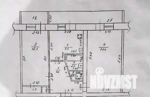 2-к квартира, вторичка, 59м2, 4/5 этаж