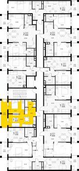 1-к квартира, вторичка, 39м2, 5/8 этаж