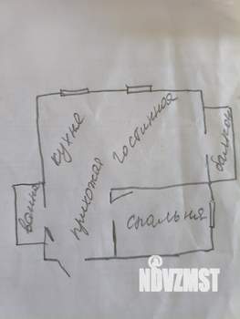 Студия квартира, вторичка, 47м2, 1/7 этаж