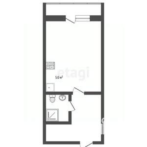 Студия квартира, вторичка, 30м2, 7/16 этаж