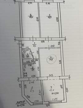 3-к квартира, вторичка, 80м2, 1/5 этаж