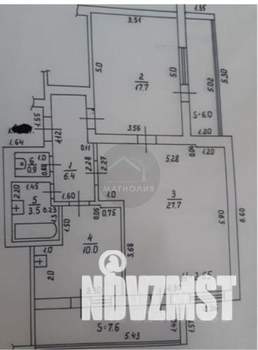 2-к квартира, вторичка, 80м2, 6/9 этаж