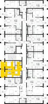 1-к квартира, вторичка, 39м2, 7/8 этаж