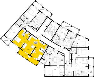 2-к квартира, вторичка, 61м2, 2/6 этаж